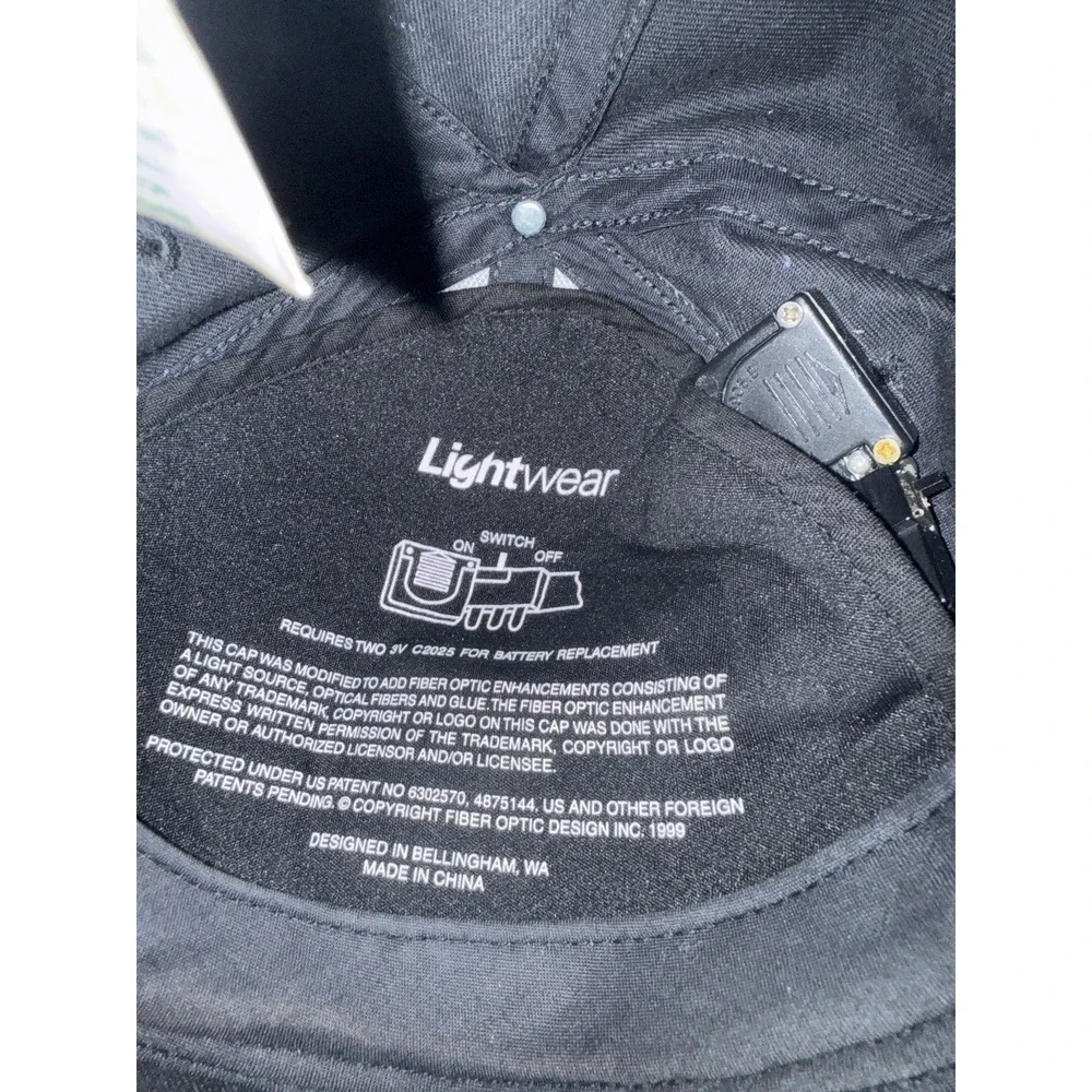 Vintage‎ New York Yankees Fiber Optic Light-Up Baseball Cap by Lightwear.